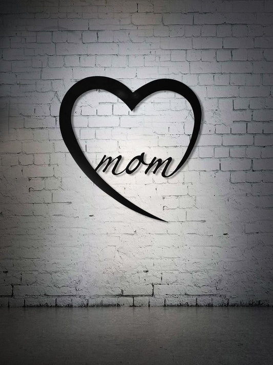 Mom Heart wall decor gift